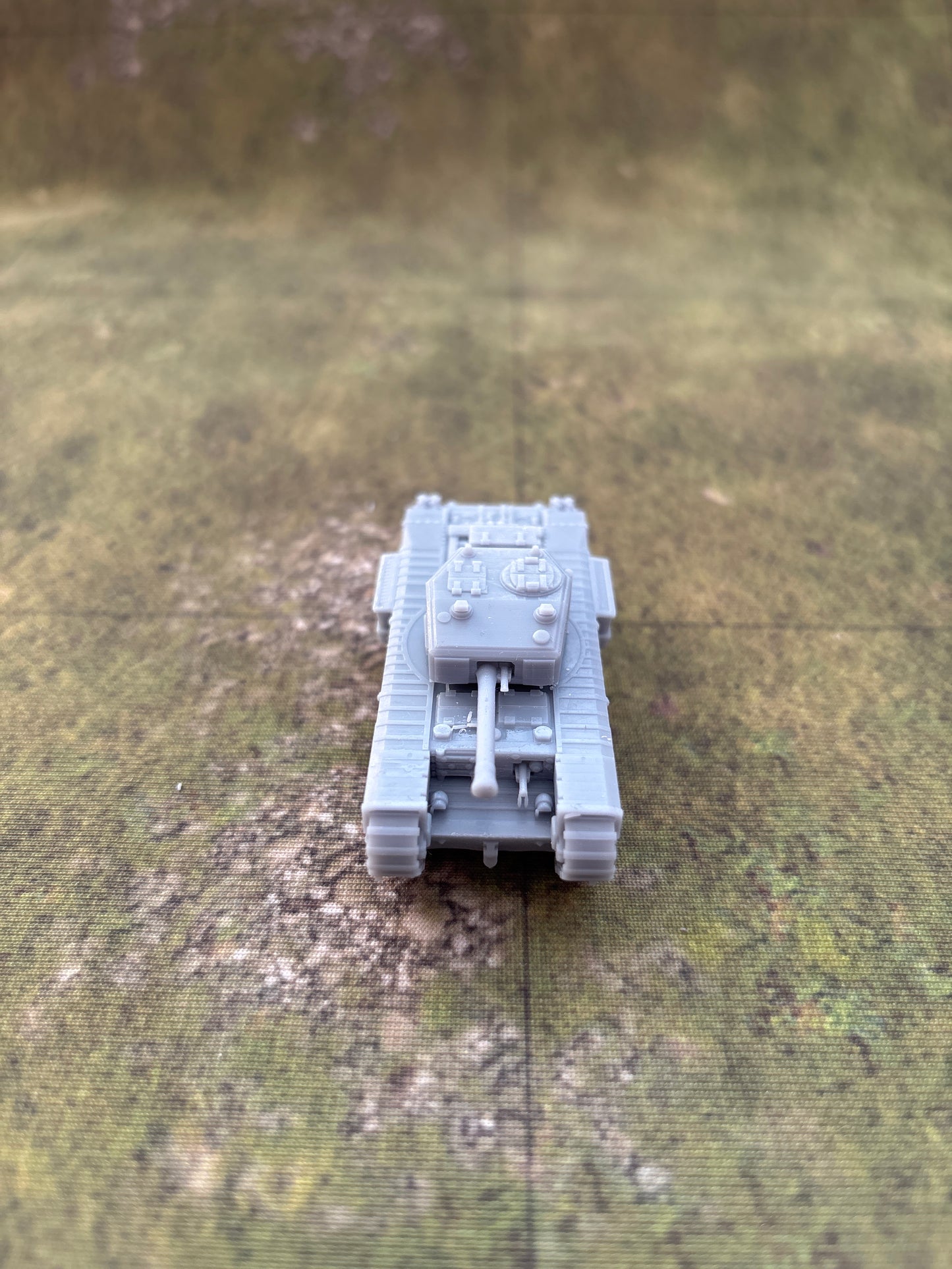WW2 British Churchill VII Tank Historical War gaming  3d Resin Printed vehicles