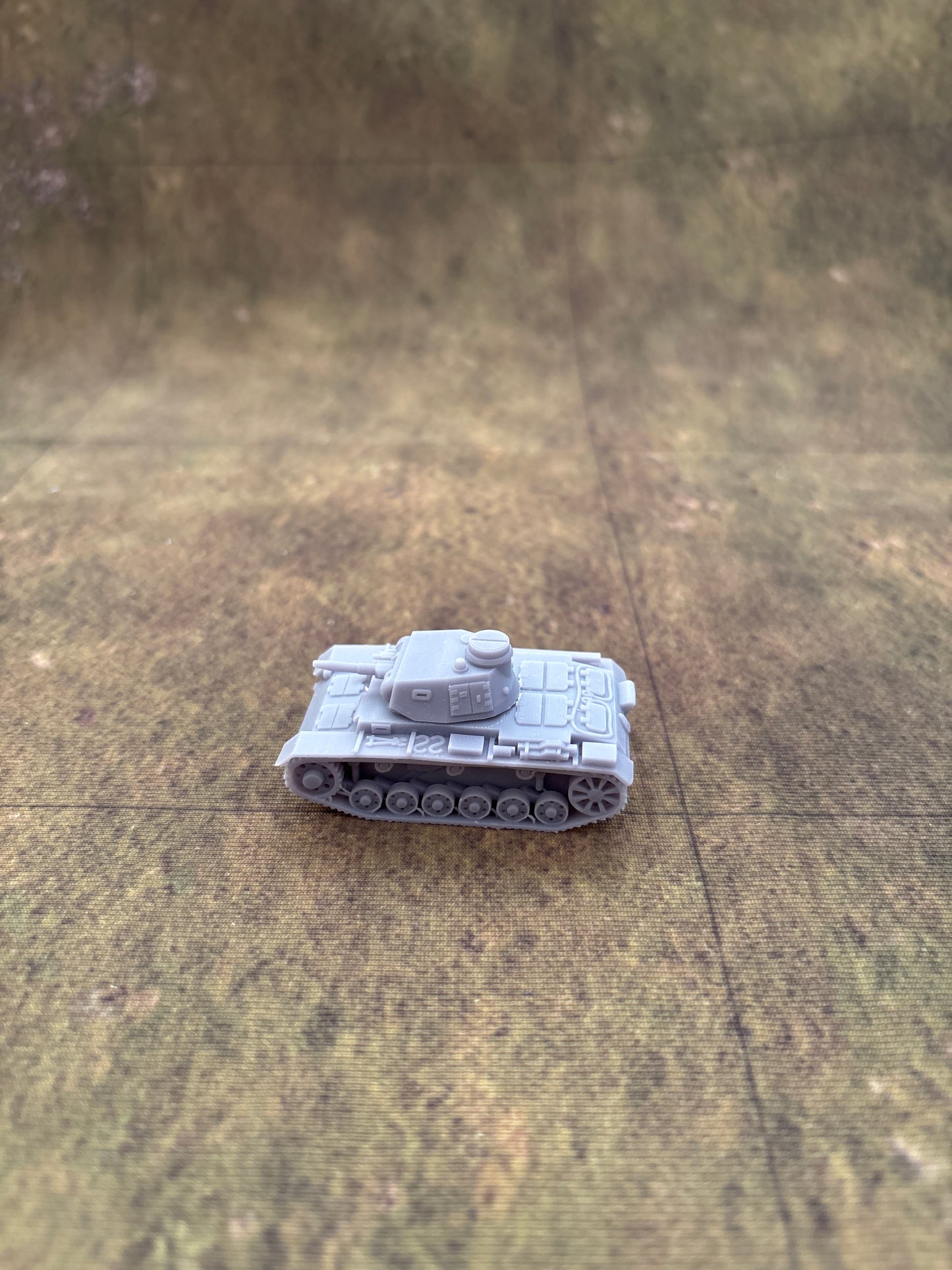 WW2 German Panzer III Ausf E Historical War gaming  3d Resin Printed vehicles