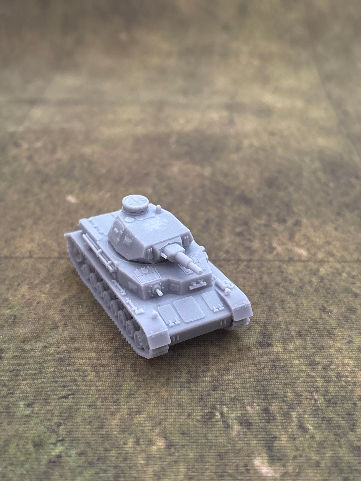 WW2 German Panzer IV Ausf A Historical War gaming  3d Resin Printed vehicles