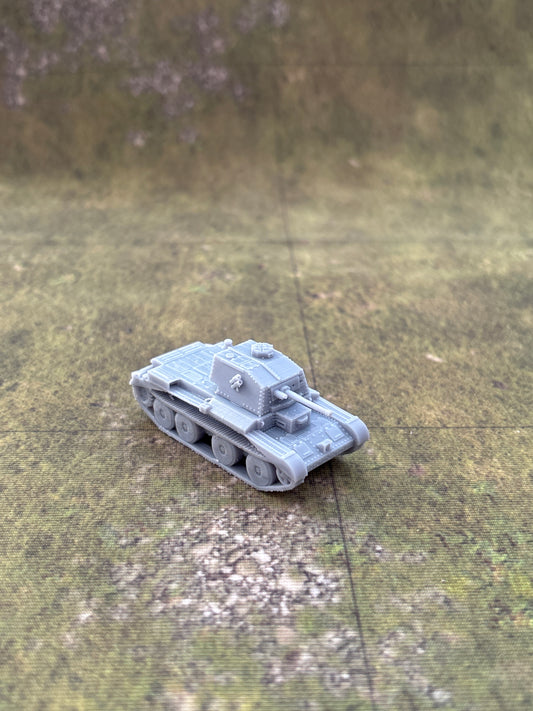 WW2 British Cruiser MKIII (A13) Historical War gaming  3d Resin Printed vehicles