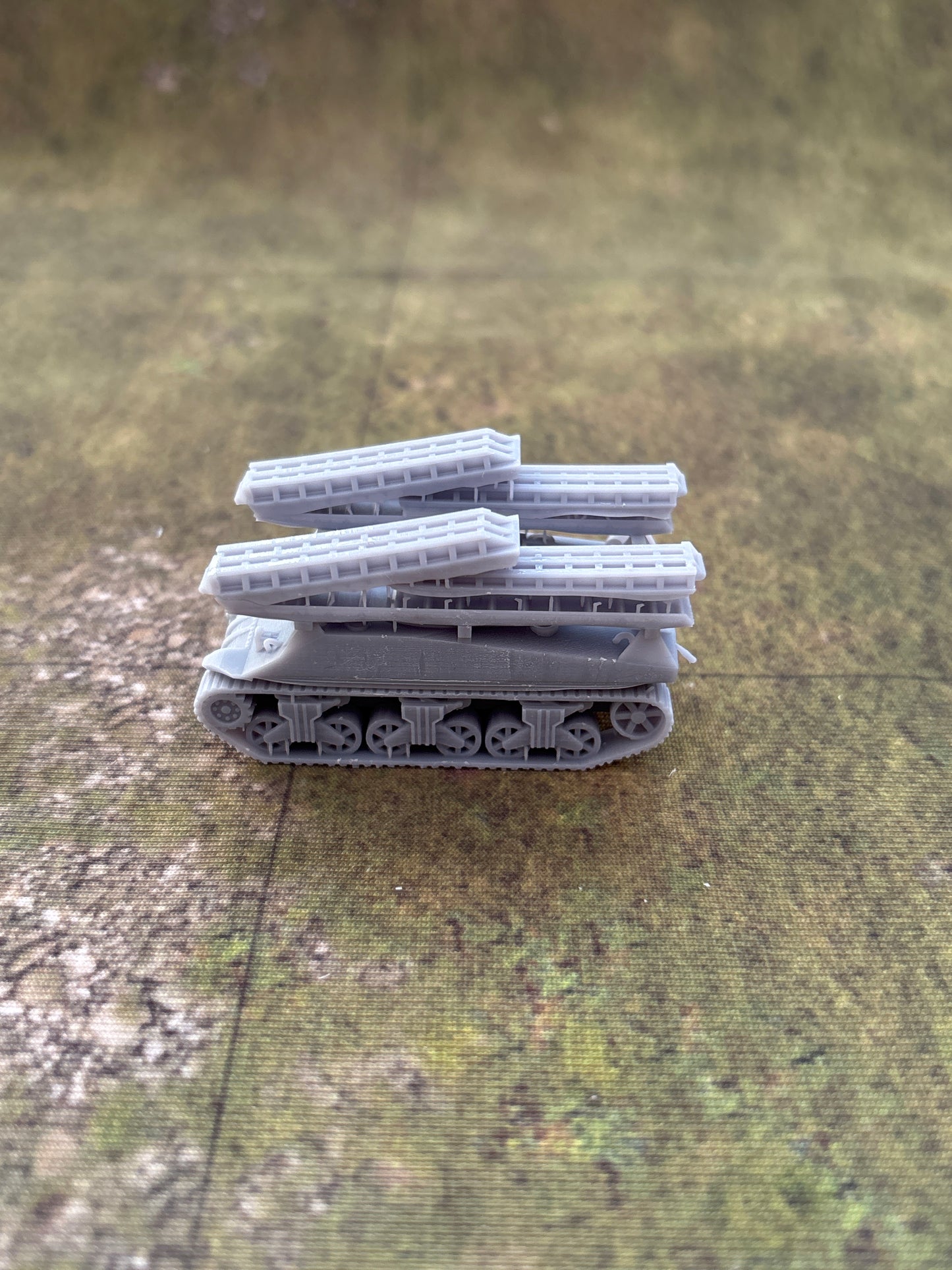 WW2 British Sherman ARK Bridge Layer  Historical War gaming  3d Resin Printed vehicles