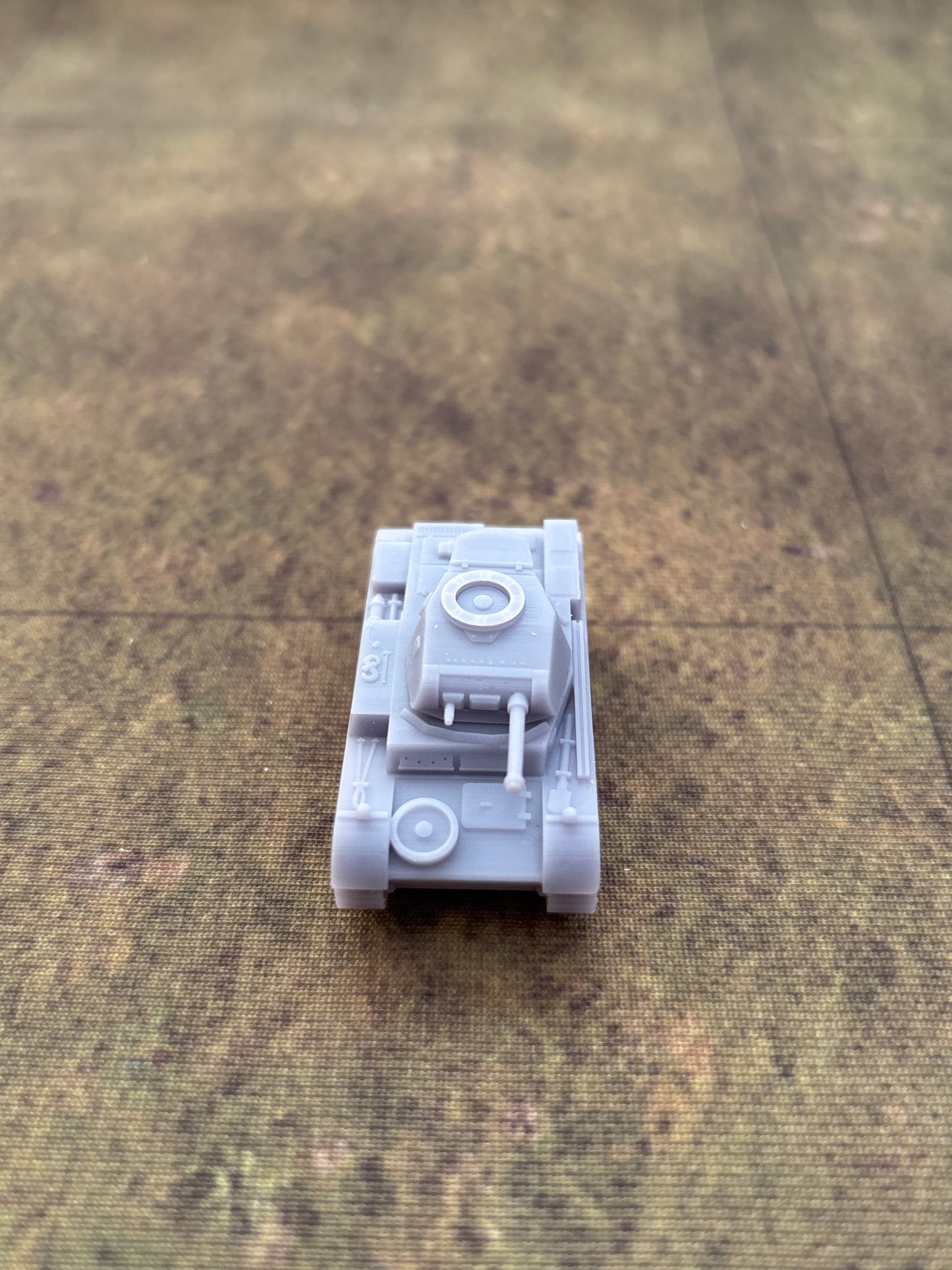 WW2 German Panzer II Ausf F Historical War gaming  3d Resin Printed vehicles