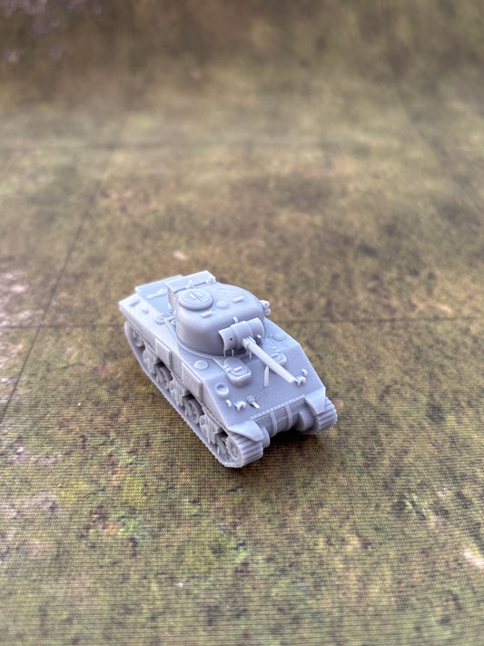 WW2 British Sherman V Tank Historical War gaming  3d Resin Printed vehicles