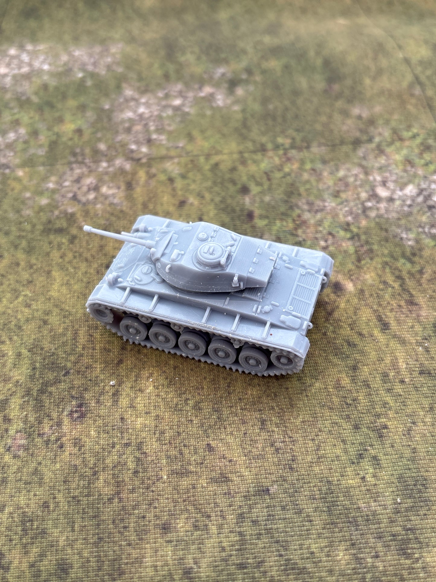 WW2 USA M24 Chaffee Light Tank Historical War gaming  3d Resin Printed vehicles