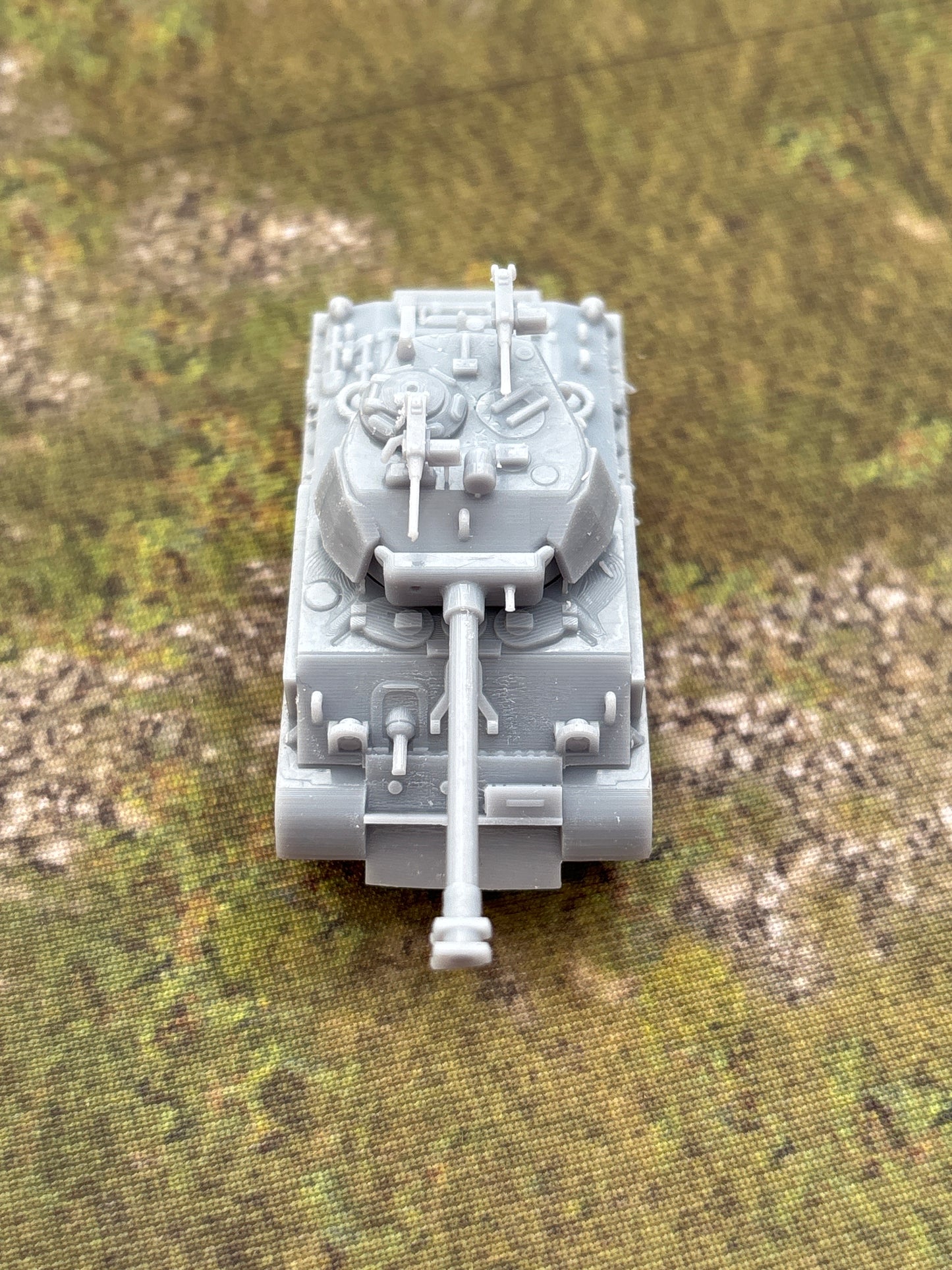 WW2 USA Sherman M4A3e6 Thunderbolt tank Historical War gaming  3d Resin Printed vehicles